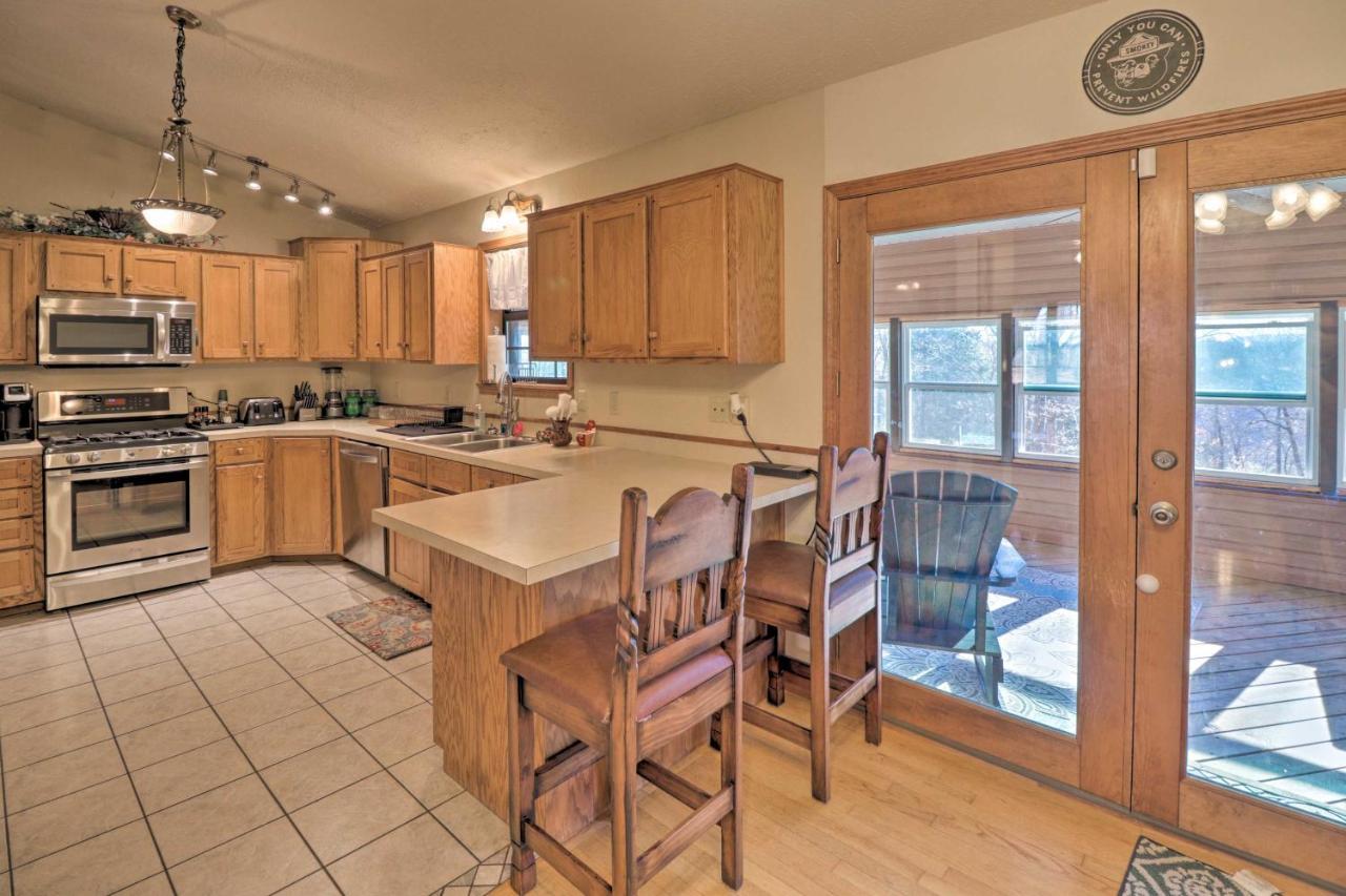 Secluded Marble Falls Family Home With Mtn Views! Exterior foto